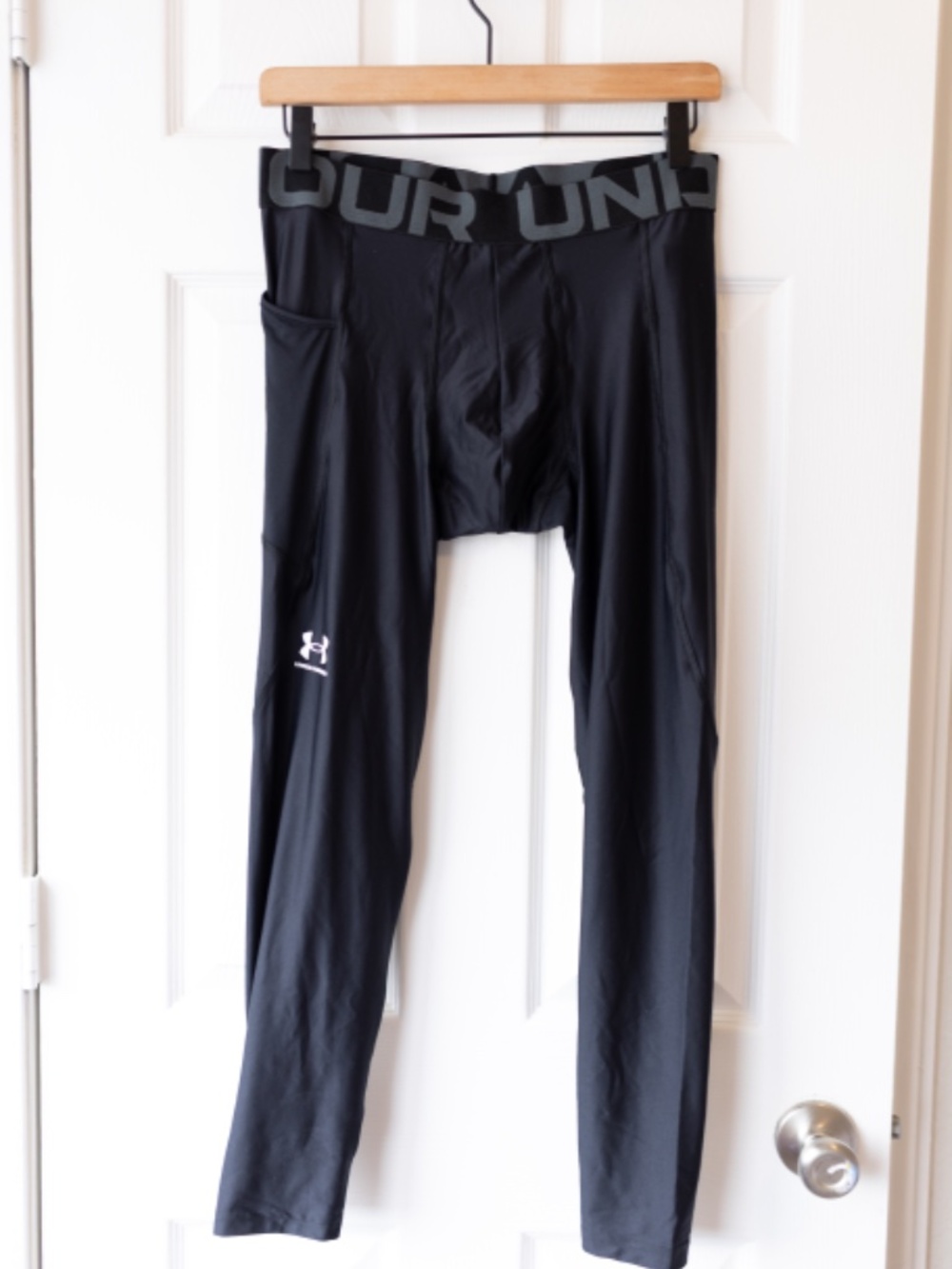Under Armour HeatGear Men's Compression Leggings Large NWT